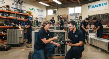 Commercial HVAC installation certification training