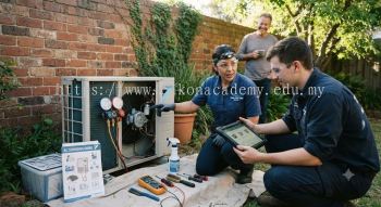 Air conditioner servicing guide