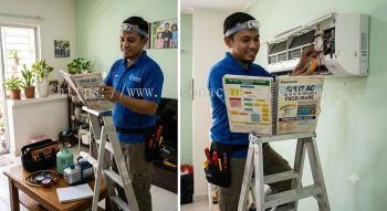 Split AC service technician guide