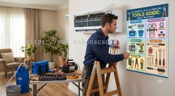Split AC servicing tools guide