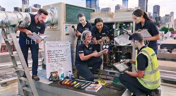 Air conditioning commissioning and installation