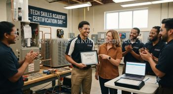 HVAC installation technician certification