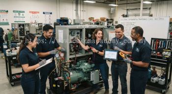 Industrial refrigeration maintenance training