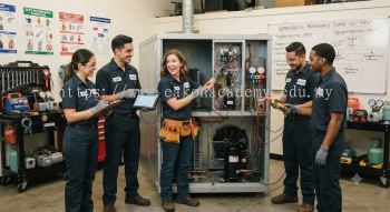 Refrigeration equipment maintenance skills training