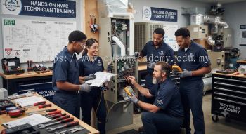 Hands-on HVAC technician training