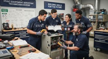 HVAC equipment servicing technician course