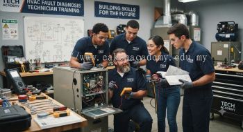 HVAC fault diagnosis technician training