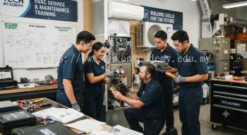HVAC service and maintenance training