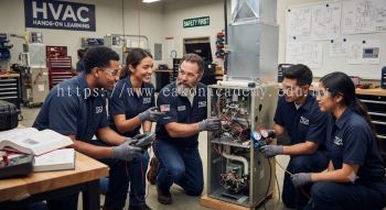 HVAC service technician course
