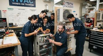 HVAC servicing training program