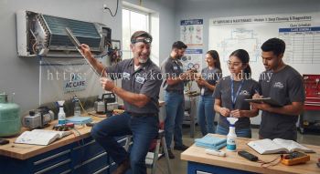Air conditioner servicing and maintenance course