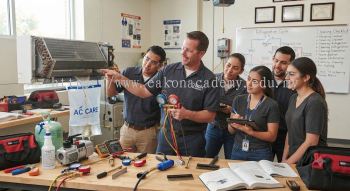 Air conditioning servicing course