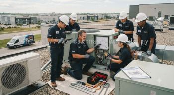 Commercial and industrial HVAC installation training