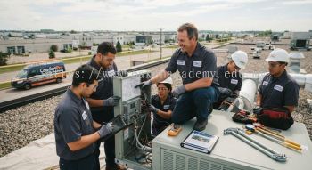 Industrial HVAC installation course