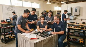 Advanced HVAC equipment servicing course