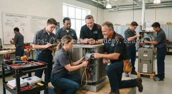 Commercial HVAC servicing course