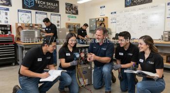 HVAC equipment repair training