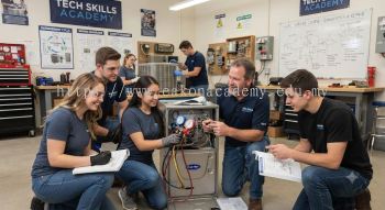 HVAC repair and servicing course