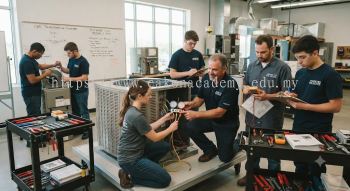 HVAC servicing and repair training