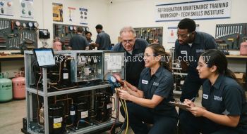 Hands-on refrigeration maintenance training