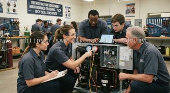 Refrigeration equipment maintenance training