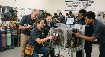 Refrigeration evaporator maintenance training