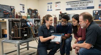 Refrigeration maintenance checklist training