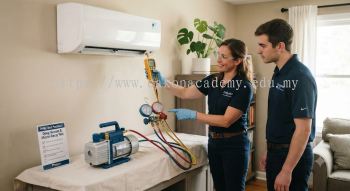 Air conditioner vacuuming best practices