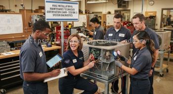 HVAC installation and maintenance technician certification
