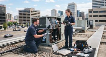 Commercial air conditioning preventive maintenance