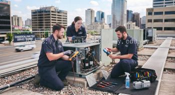 Commercial air conditioning troubleshooting service