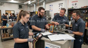 Advanced HVAC servicing skills training