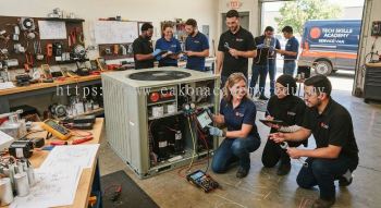 HVAC equipment servicing skills course