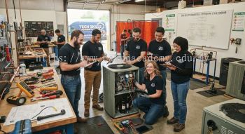 HVAC service and repair skills course