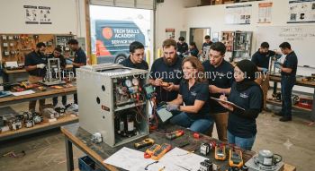 HVAC servicing workshop skills training