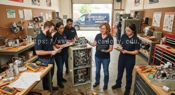 HVAC technical servicing skills course