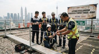 HVAC height safety training Malaysia