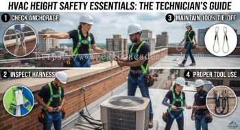 air conditioning technician height safety guide