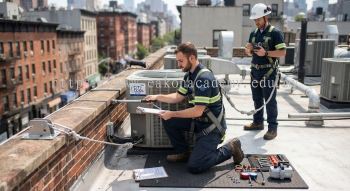 aircond servicing working at height checklist