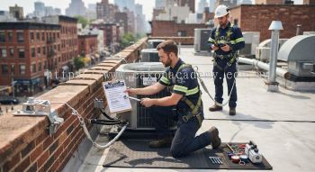 aircond technician fall protection equipment guide