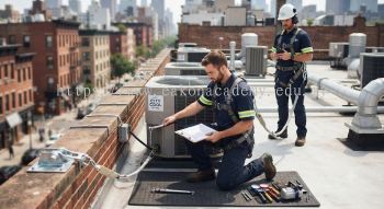 aircond technician height work risk assessment