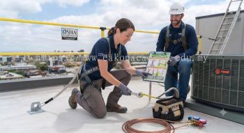 air conditioning maintenance height safety checklist