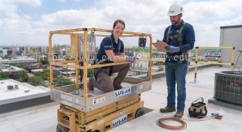 air conditioning technician height safety training