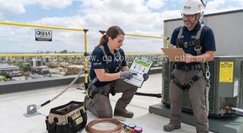 aircond installation safety checklist for technicians