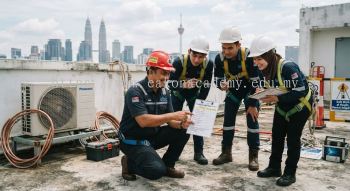 air conditioning work at height permit training Malaysia