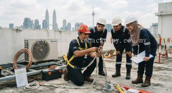 HVAC elevated work platform training Malaysia