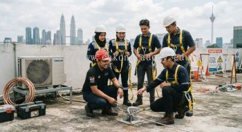 HVAC fall protection training Malaysia