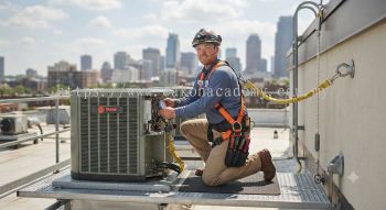 air conditioning technician fall protection equipment
