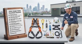 aircond technician height safety equipment liss