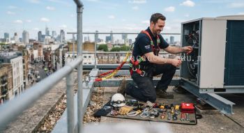 HVAC fall protection equipment standards